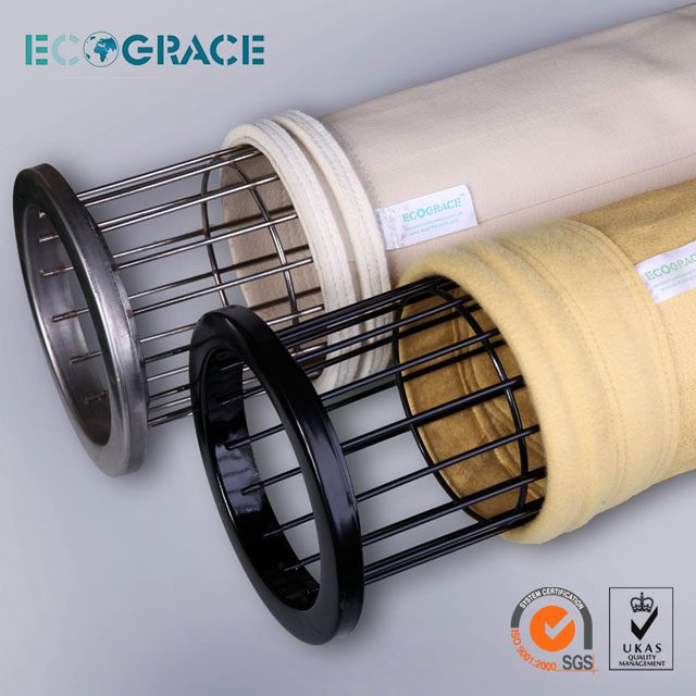 High-temperature Nomex aramid filter bags for asphalt plant dust collector, factory direct.
