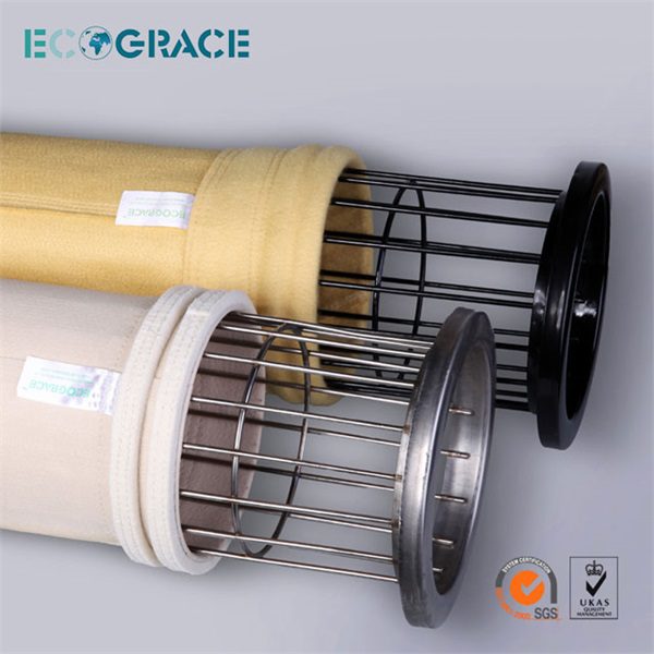 Aluminum smelting filter bags for potline GTC fume collection and fluoride recovery by ECOGRACE