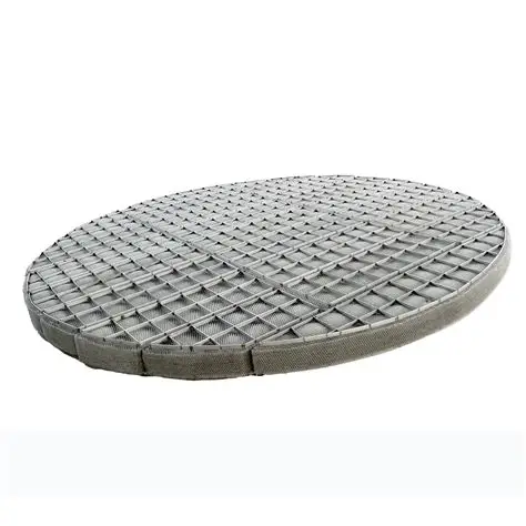 Low Density Wire Mesh Demister Pad for Low Pressure Drop Applications